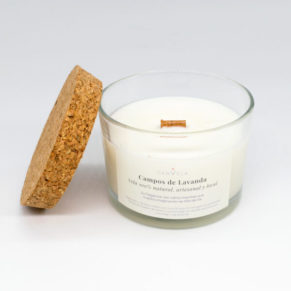Espelma Perfumada Campos de Lavanda de CanVela